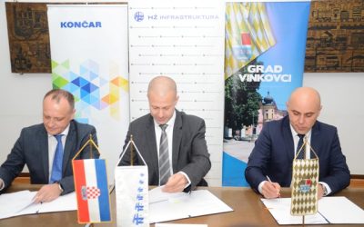 Sporazum HŽ Infrastrukture, KONČAR-KET-a i Grada Vinkovaca