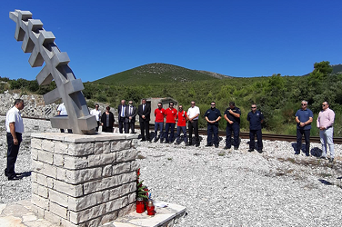 Deseta godišnjica željezničke nesreće u Rudinama