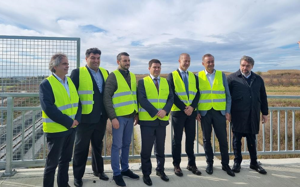 Ministar Butković obišao radove na najvećemu željezničkom gradilištu