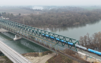 RH i Mađarska povezane novim kolosijekom preko mosta Drava