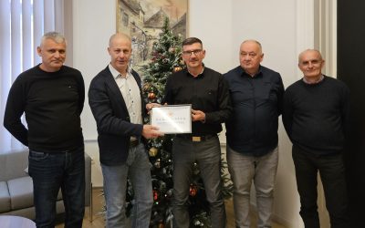 Upravi HŽ Infrastrukture branitelji uručili zahvalnicu