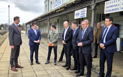 Počeli 190 milijuna eura vrijedni radovi na pruzi Kloštar – Varaždin