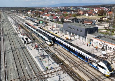 Radovi u kolodvoru Dugo Selo, ožujak 2026.