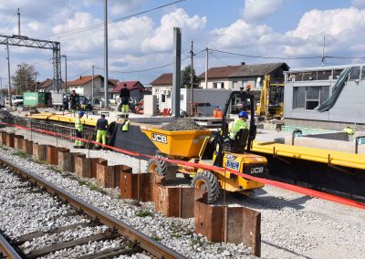 Radovi u kolodvoru Dugo Selo, ožujak 2026.